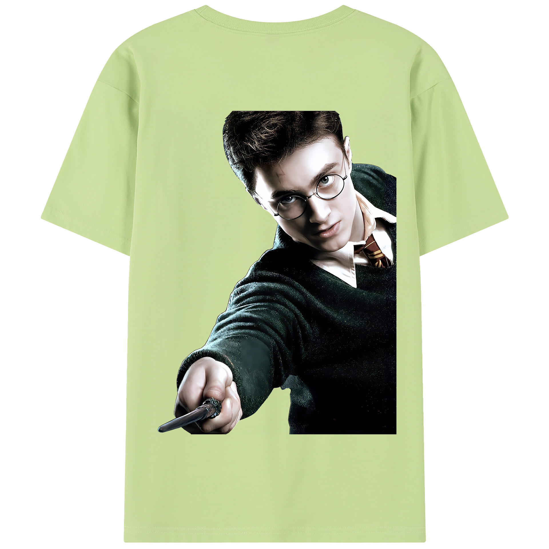 （画像用） Harry Potter ハリー・ポッターシリーズ 綿100％半袖Tシャツ（背面プリント）